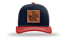 Load image into Gallery viewer, Best Asshole Husband Ever Leather Patch Richardson 112 Hat
