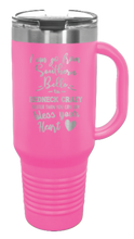 Load image into Gallery viewer, Southern Belle to Redneck Crazy 40oz Handle Mug Laser Engraved
