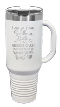 Load image into Gallery viewer, Southern Belle to Redneck Crazy 40oz Handle Mug Laser Engraved
