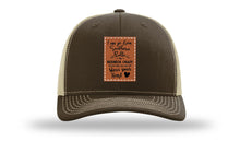 Load image into Gallery viewer, Southern Belle To Redneck Crazy Leather Patch Richardson 112 Hat
