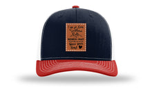 Load image into Gallery viewer, Southern Belle To Redneck Crazy Leather Patch Richardson 112 Hat

