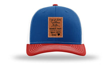 Load image into Gallery viewer, Southern Belle To Redneck Crazy Leather Patch Richardson 112 Hat
