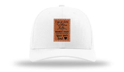 Southern Belle To Redneck Crazy Leather Patch Richardson 112 Hat