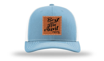 Best Effin Aunt Ever Leather Patch Richardson 112 Hat
