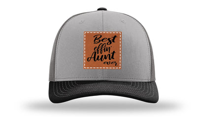 Best Effin Aunt Ever Leather Patch Richardson 112 Hat