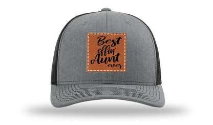 Best Effin Aunt Ever Leather Patch Richardson 112 Hat