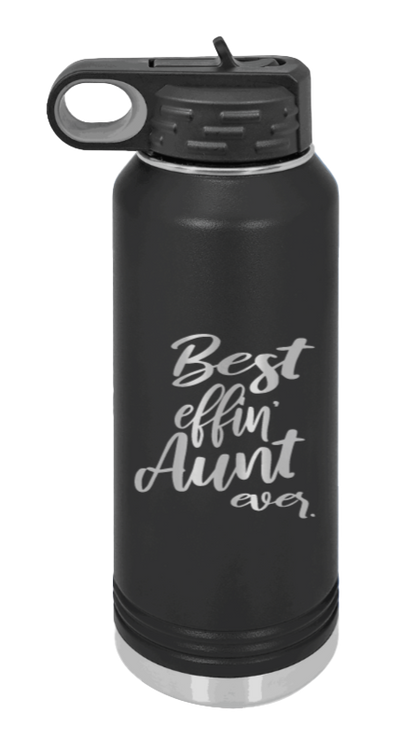 Best Effin Aunt Ever - 32oz Mug Laser Engraved- Black
