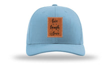 Load image into Gallery viewer, Live Laugh Love Leather Patch Richardson 112 Hat
