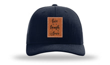 Load image into Gallery viewer, Live Laugh Love Leather Patch Richardson 112 Hat
