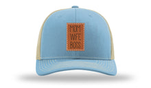 Load image into Gallery viewer, Mom Wife Boss Leather Patch Richardson 112 Hat
