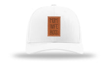 Load image into Gallery viewer, Mom Wife Boss Leather Patch Richardson 112 Hat
