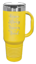 Load image into Gallery viewer, Brave Strong Known Loved 40oz Handle Mug Laser Engraved
