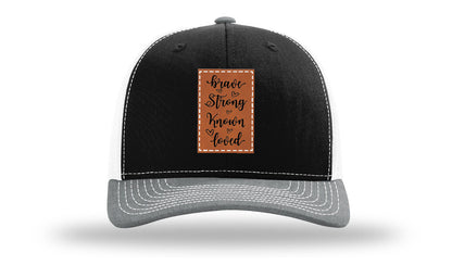 Brave Strong Known Loved Leather Patch Richardson 112 Hat