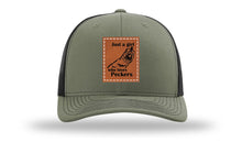 Load image into Gallery viewer, Just A Girl Who Loves Peckers Leather Patch Richardson 112 Hat
