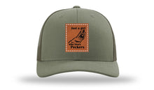 Load image into Gallery viewer, Just A Girl Who Loves Peckers Leather Patch Richardson 112 Hat
