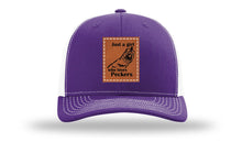 Load image into Gallery viewer, Just A Girl Who Loves Peckers Leather Patch Richardson 112 Hat
