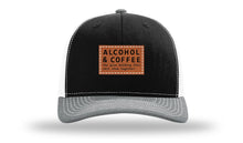 Load image into Gallery viewer, Alcohol and Coffee Leather Patch Richardson 112 Hat
