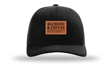 Load image into Gallery viewer, Alcohol and Coffee Leather Patch Richardson 112 Hat
