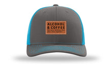 Load image into Gallery viewer, Alcohol and Coffee Leather Patch Richardson 112 Hat

