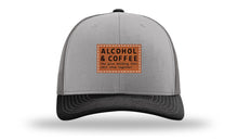 Load image into Gallery viewer, Alcohol &amp; Coffee Leather Patch Richardson 112 Hat
