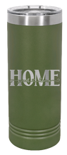 Load image into Gallery viewer, Home Sweet Home 3 Laser Engraved Skinny Tumbler (Etched)
