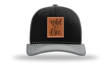 Load image into Gallery viewer, Wild &amp; Free Leather Patch Richardson 112 Hat
