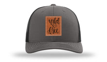 Load image into Gallery viewer, Wild &amp; Free Leather Patch Richardson 112 Hat
