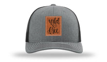 Load image into Gallery viewer, Wild &amp; Free Leather Patch Richardson 112 Hat
