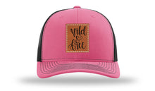 Load image into Gallery viewer, Wild &amp; Free Leather Patch Richardson 112 Hat
