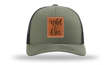 Load image into Gallery viewer, Wild &amp; Free Leather Patch Richardson 112 Hat

