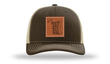 Load image into Gallery viewer, Hold My Juice Box Leather Patch Richardson 112 Hat

