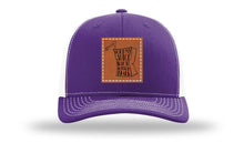 Load image into Gallery viewer, Hold My Juice Box Leather Patch Richardson 112 Hat
