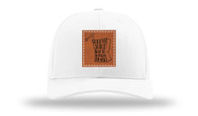 Load image into Gallery viewer, Hold My Juice Box Leather Patch Richardson 112 Hat
