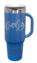 Load image into Gallery viewer, Country Girl 40oz Handle Mug Laser Engraved
