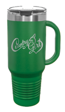 Load image into Gallery viewer, Country Girl 40oz Handle Mug Laser Engraved
