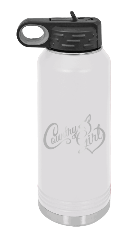 Country Girl - 32oz Mug Laser Engraved- White