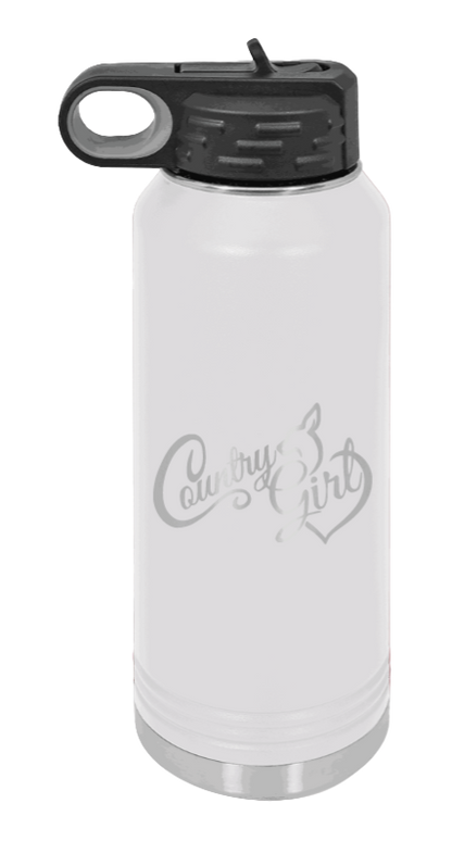 Country Girl - 32oz Mug Laser Engraved- White