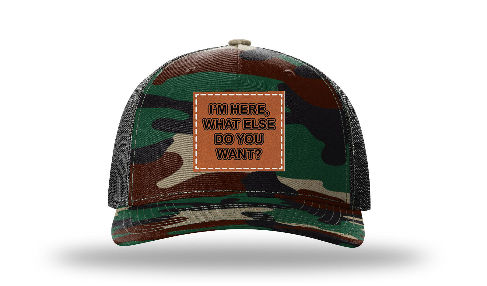 Green Camo / Black