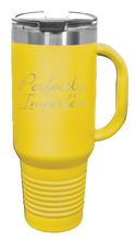 Load image into Gallery viewer, Perfectly Imperfect 40oz Handle Mug Laser Engraved
