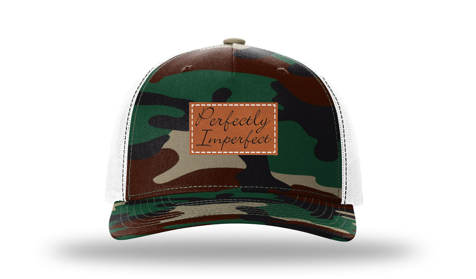 Greeen Camo / White