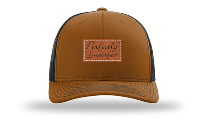 Perfectly Imperfect Leather Patch Richardson 112 Hat