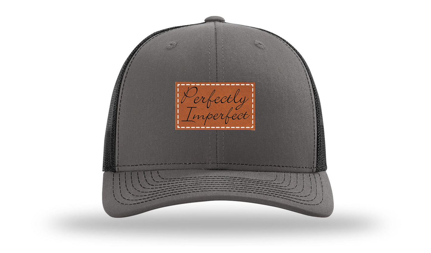 Perfectly Imperfect Leather Patch Richardson 112 Hat