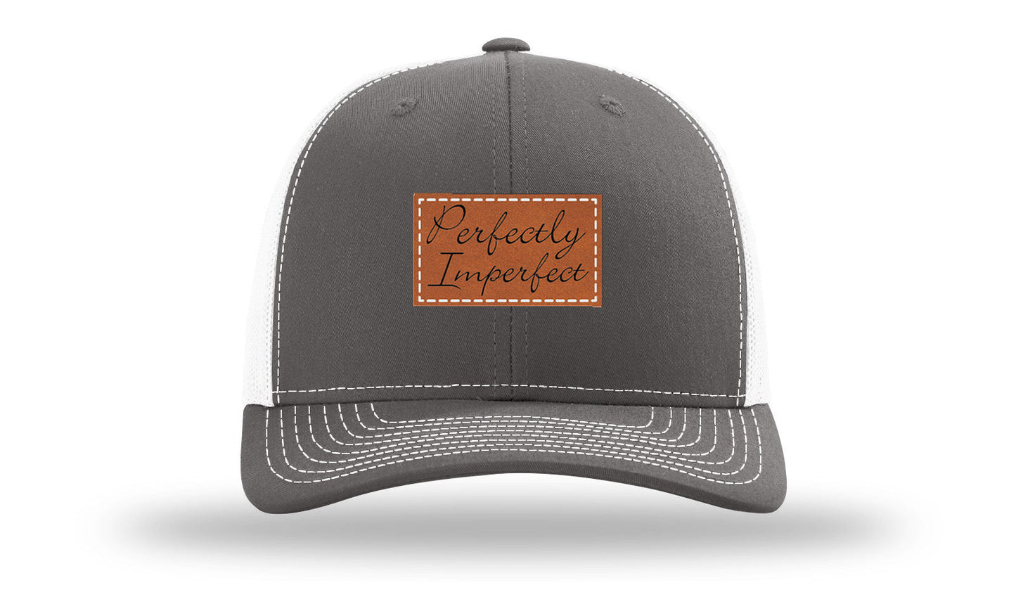 Perfectly Imperfect Leather Patch Richardson 112 Hat