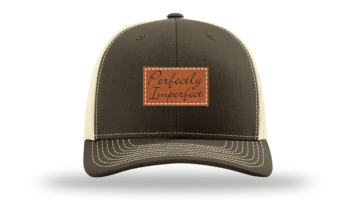 Perfectly Imperfect Leather Patch Richardson 112 Hat