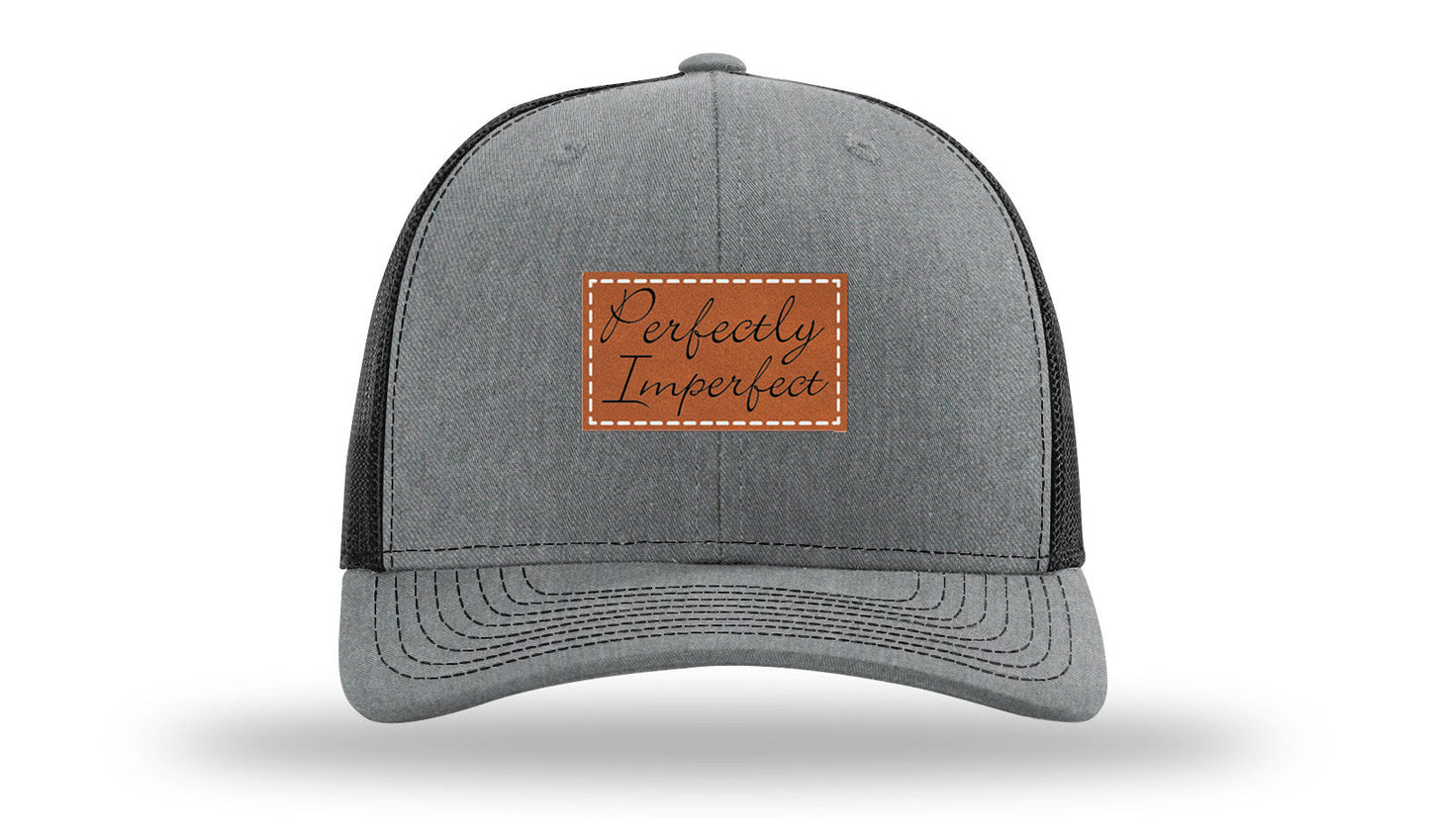 Perfectly Imperfect Leather Patch Richardson 112 Hat