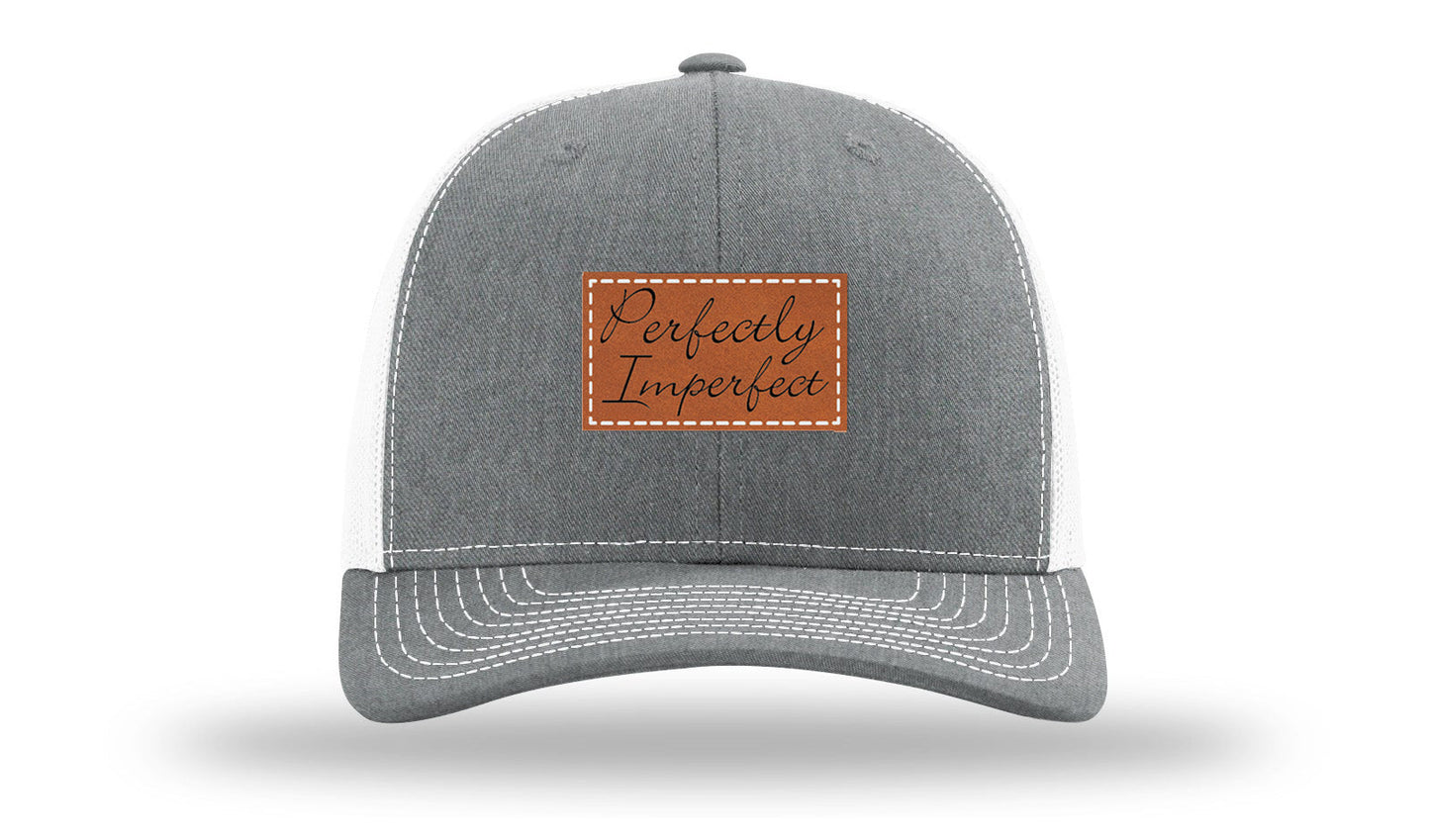 Perfectly Imperfect Leather Patch Richardson 112 Hat