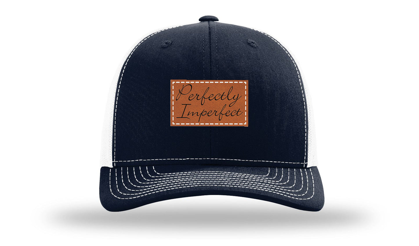 Perfectly Imperfect Leather Patch Richardson 112 Hat