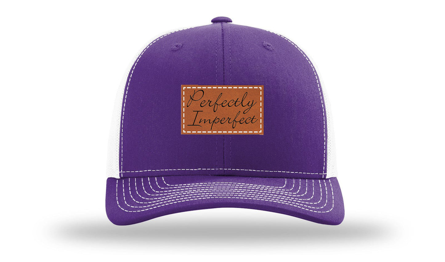 Perfectly Imperfect Leather Patch Richardson 112 Hat