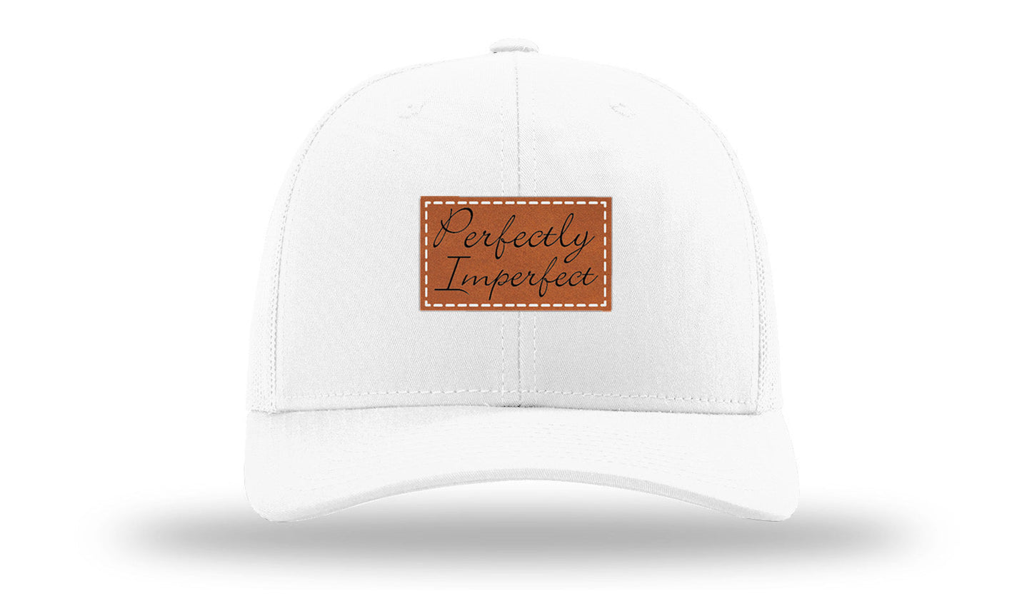 Perfectly Imperfect Leather Patch Richardson 112 Hat