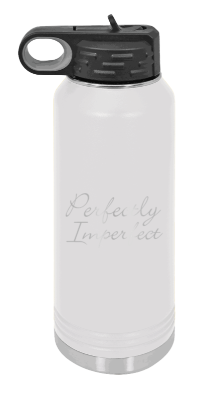 Perfectly Imperfect - 32oz Mug Laser Engraved- White
